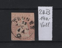 Strubel B / 24B Vollrand + schön Kat. 140.-