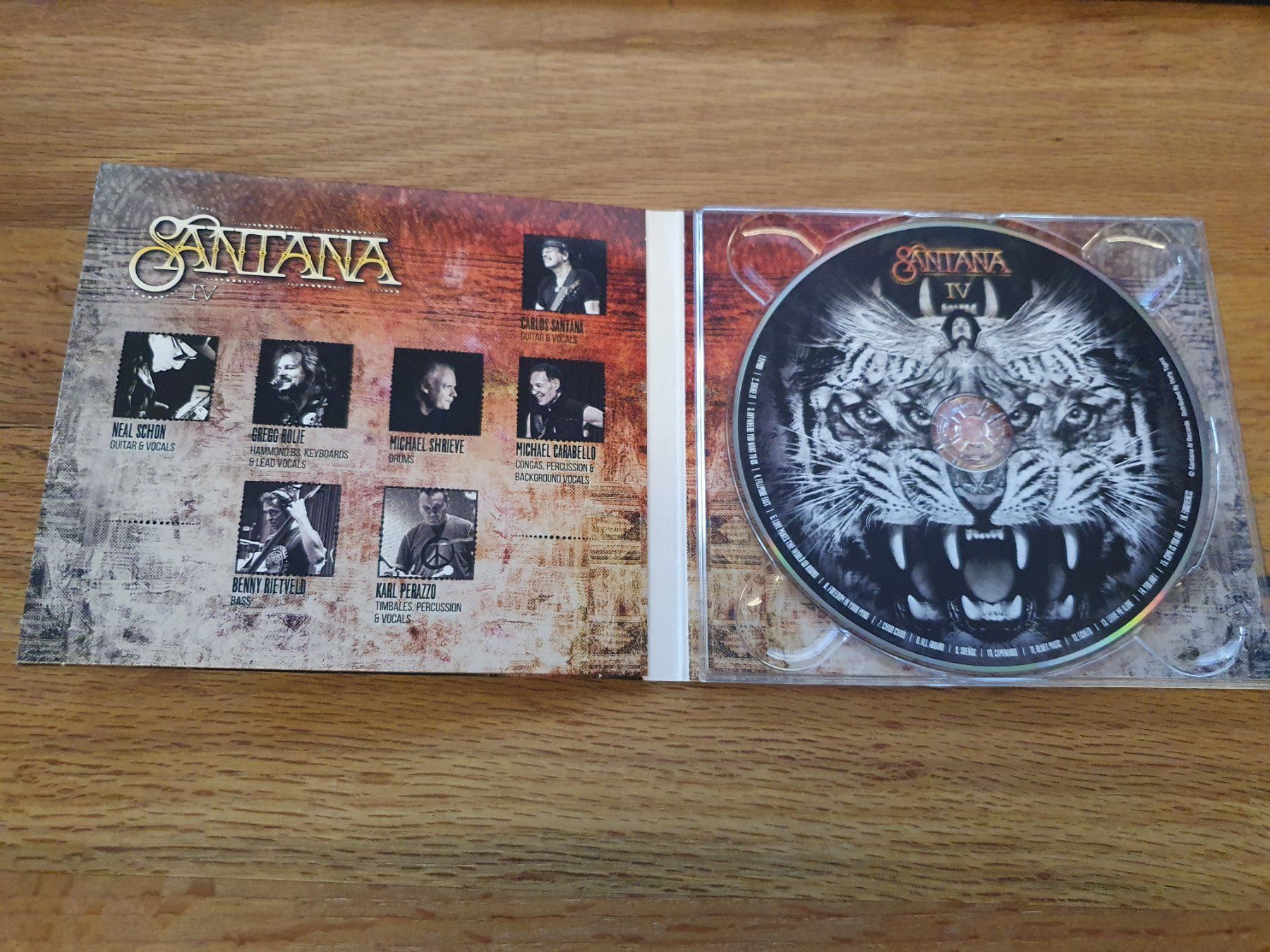 CD: Santana - IV - CD Digipack – Usato da Auenstein venduto da Trilos 2
