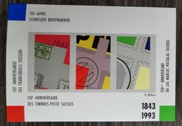 TR95 Vignettee Suisse 1993 Non Oblitere