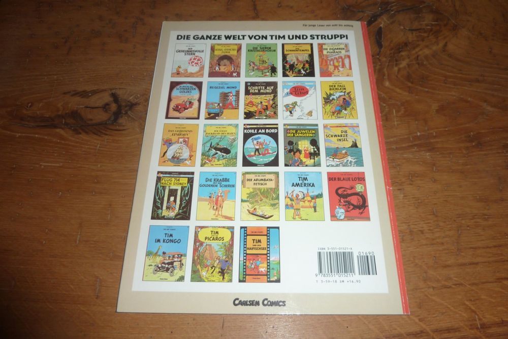 Tim und Struppi, Tim im Kongo, Carlsen Comics (Gebraucht) in Lausen fÃ¼r CHF 6 â mit Lieferung 