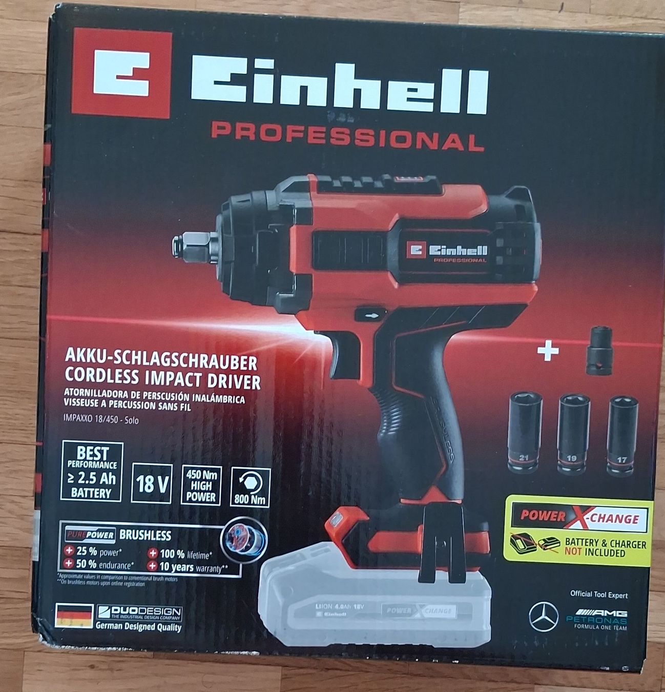 Einhell Trapani: Avvitatore a impulsi Einhell 18V brushless nuovo – Nuovo e nell'imballaggio originale da Jona venduto da api_sdn2