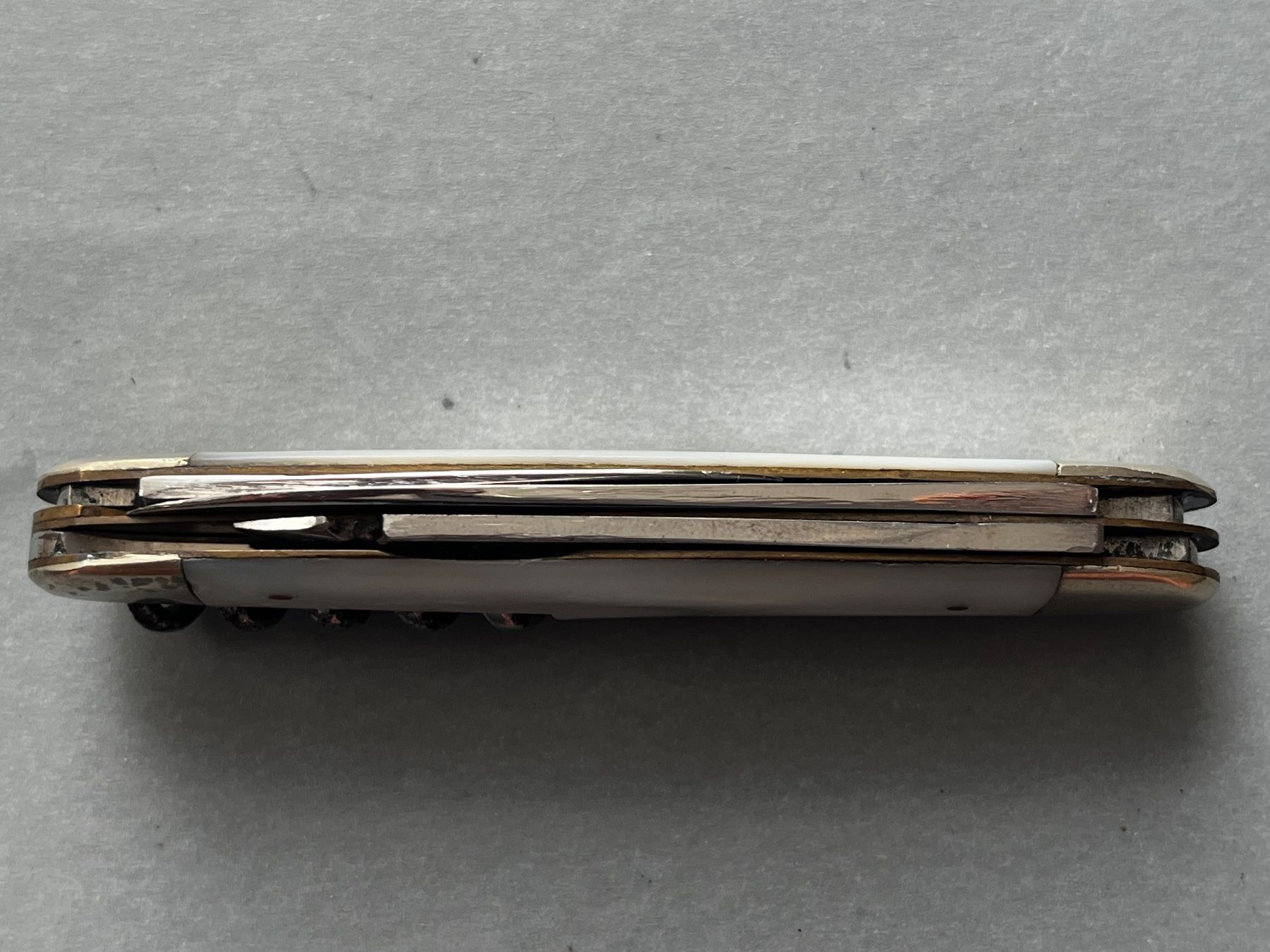 Coltelli tascabile: Altes STAINIX Perlmutt Sackmesser 86 mm - selten – Usato da Zürich venduto da FV.vintage 6