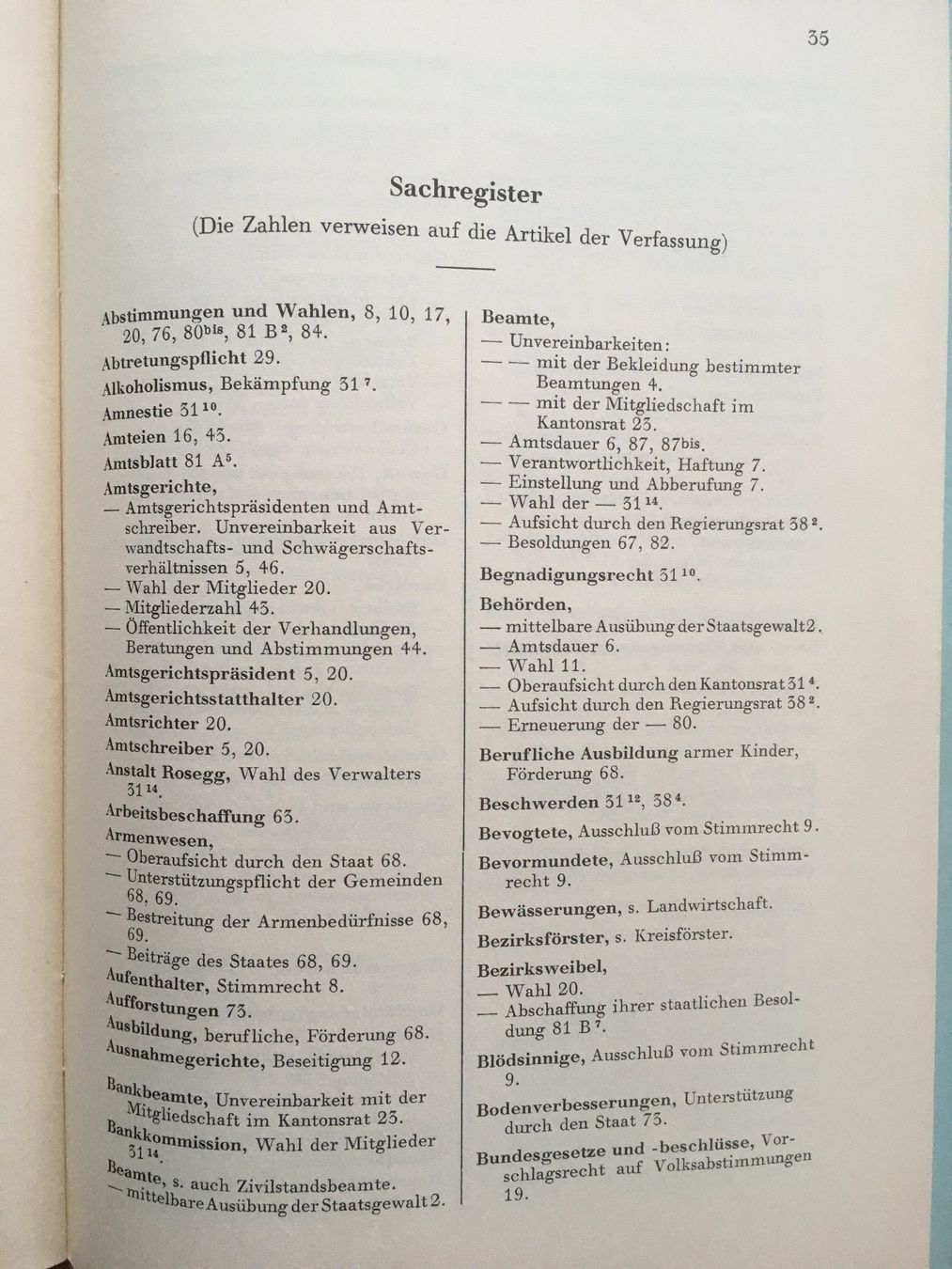 Libri: Verfassung des Kantons Solothurn (1969) – Usato da Grenchen venduto da Kogi7 6