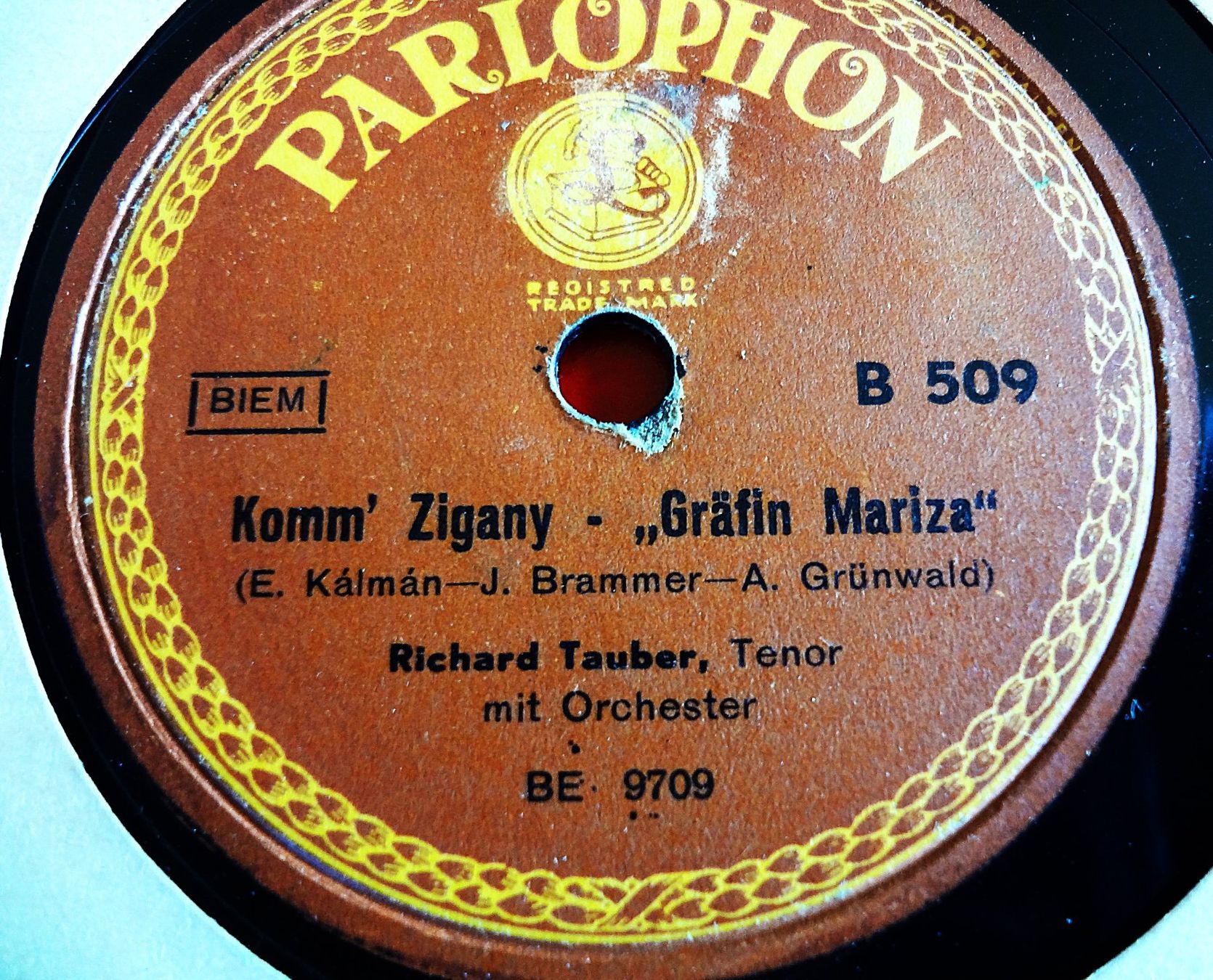 Dischi in vinile: Richard Tauber, Album mit 12 Schellackplatten – Usato da Hemishofen venduto da Phonomandy 1