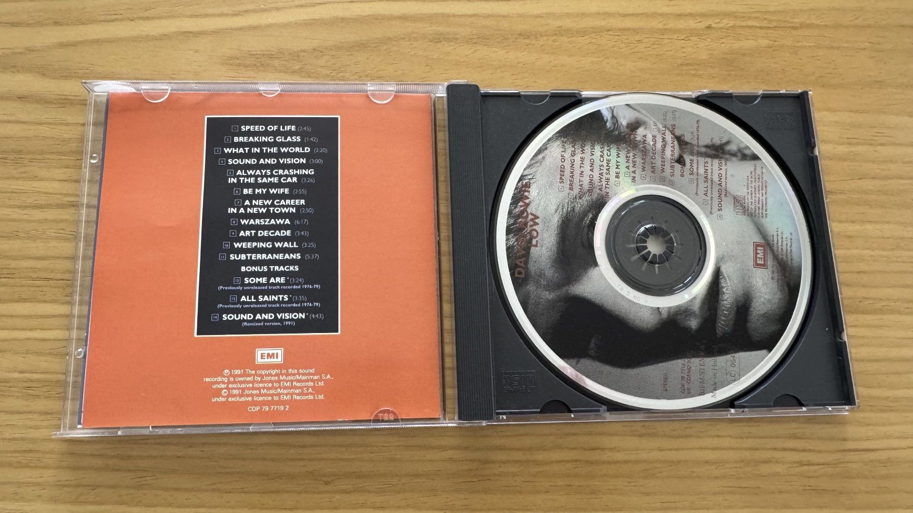 CD: David Bowie – Low – Usato da Fällanden venduto da Escheli 2