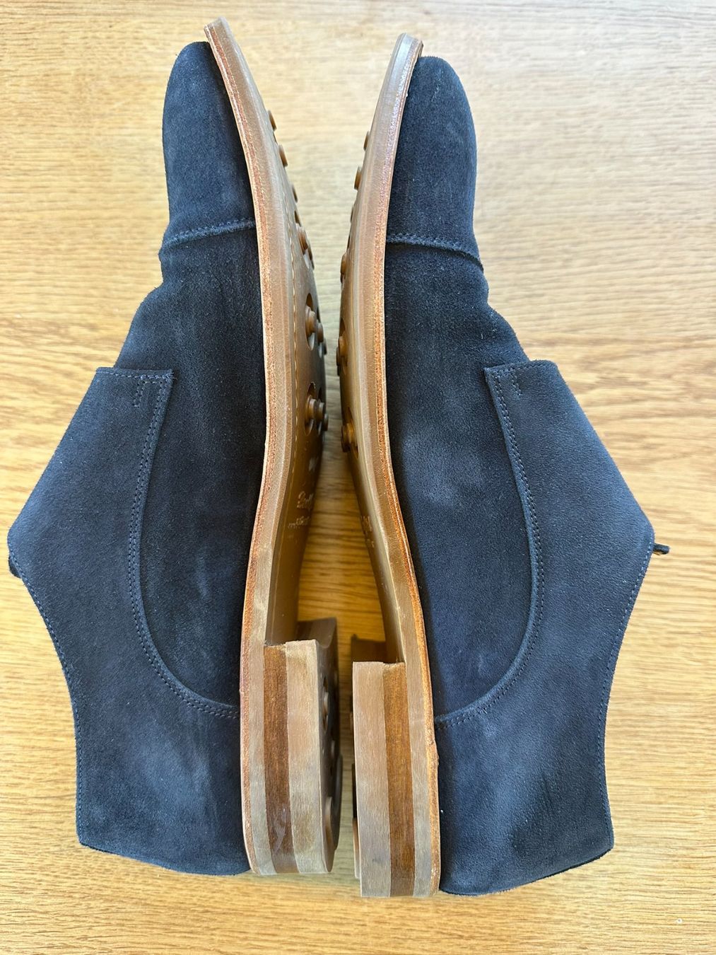 Navyboot Scarpe da uomo: Navyboot Doppelte Monkstraps / Schnallen Schuhe Gr. 46 – Usato da Fruthwilen venduto da FrankThe 2