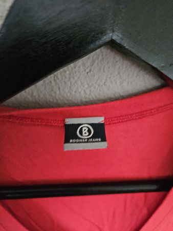 Rotes Bogner Jeans T-Shirt Gr. M