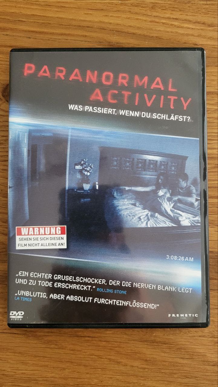Tutti i DVDs: Paranormal Activity DVD – Usato da Suhr venduto da kap_wq5h