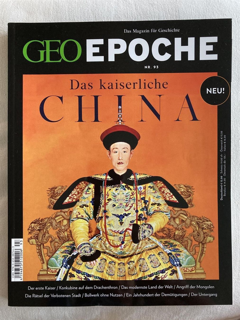 Riviste & Magazine: Geo Epoche, Das kaiserliche China – Usato da Baden venduto da Yoyo1