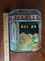 Boîte ancienne anglaise en laiton