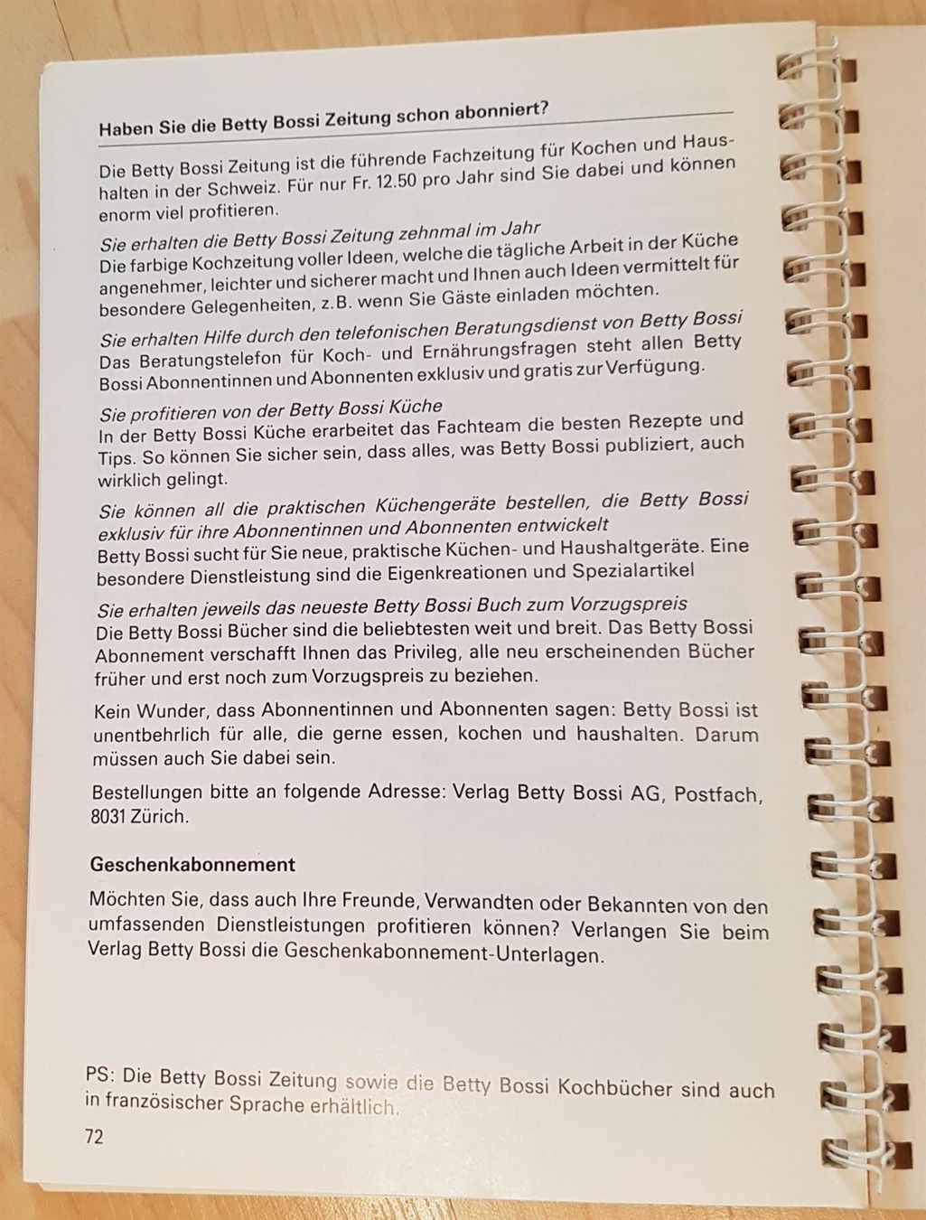 Libri: GESCHENKE ZUM ESSEN – Usato da Jona venduto da Zauberstatt 2