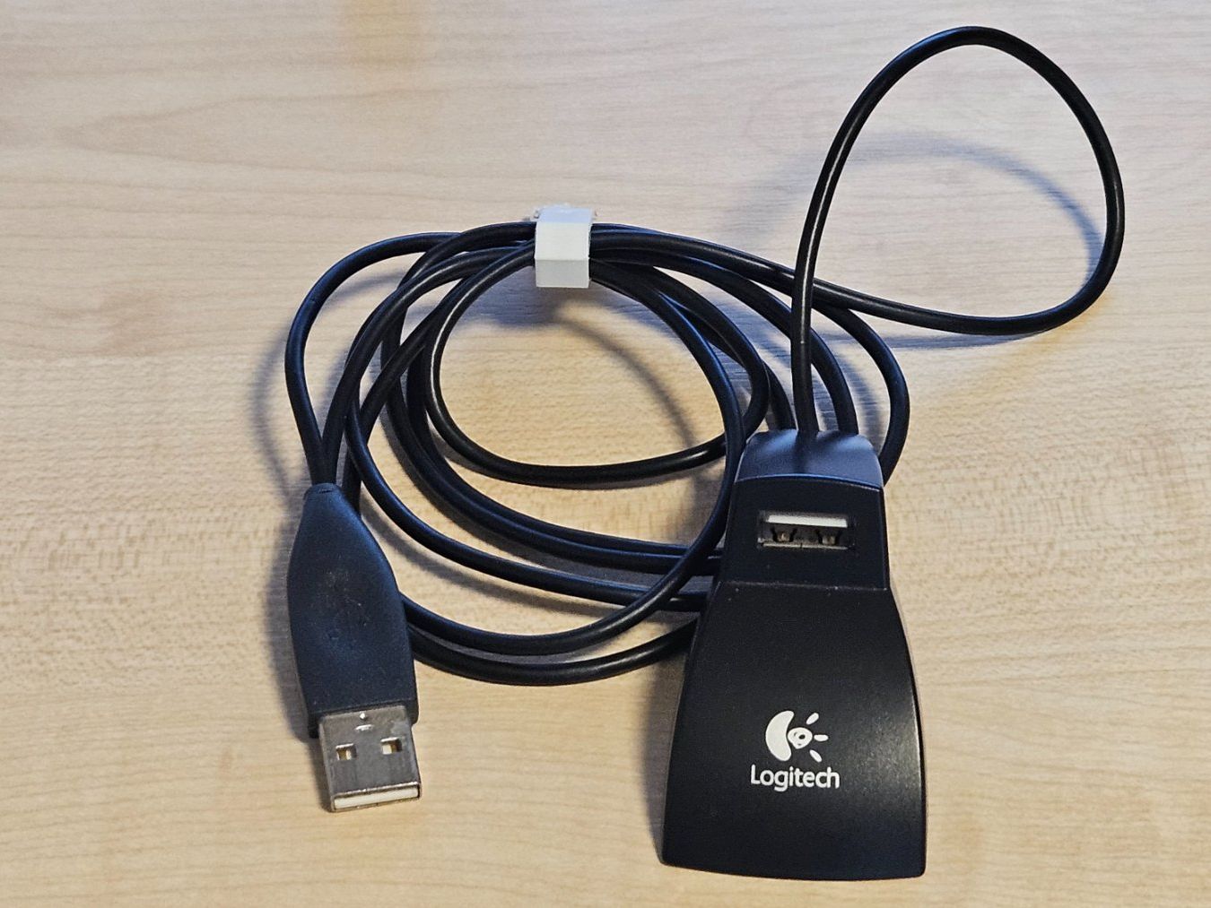 Kartenlesegeräte: Logitech-USB-Kabelverlängerung – Gebraucht aus Jona von ASMARADO