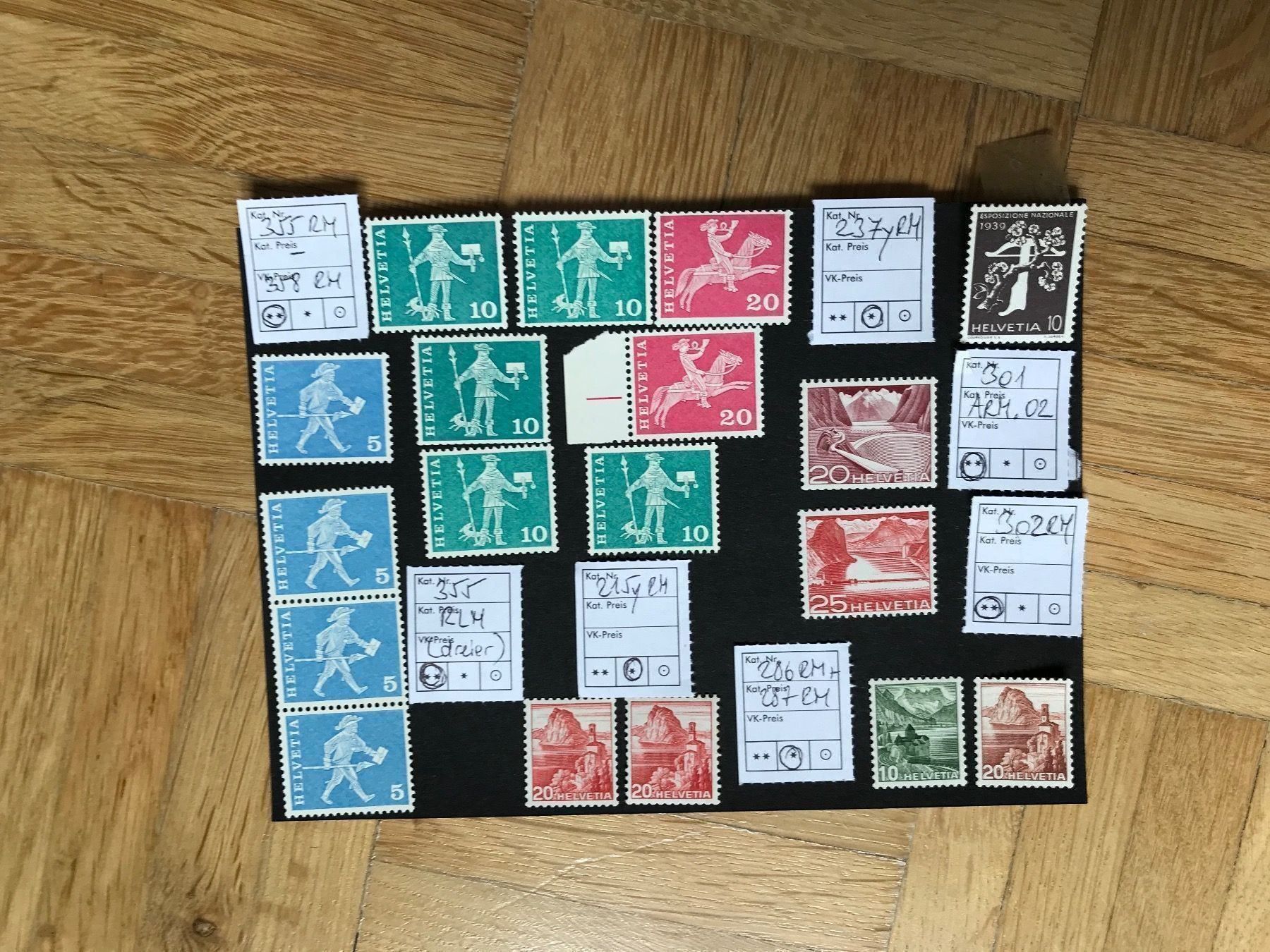 Tutti i francobolli: Kleinlot Rollenmarken ab 1936/42 – Nuovo (secondo la descrizione) da stäfa venduto da brandy66