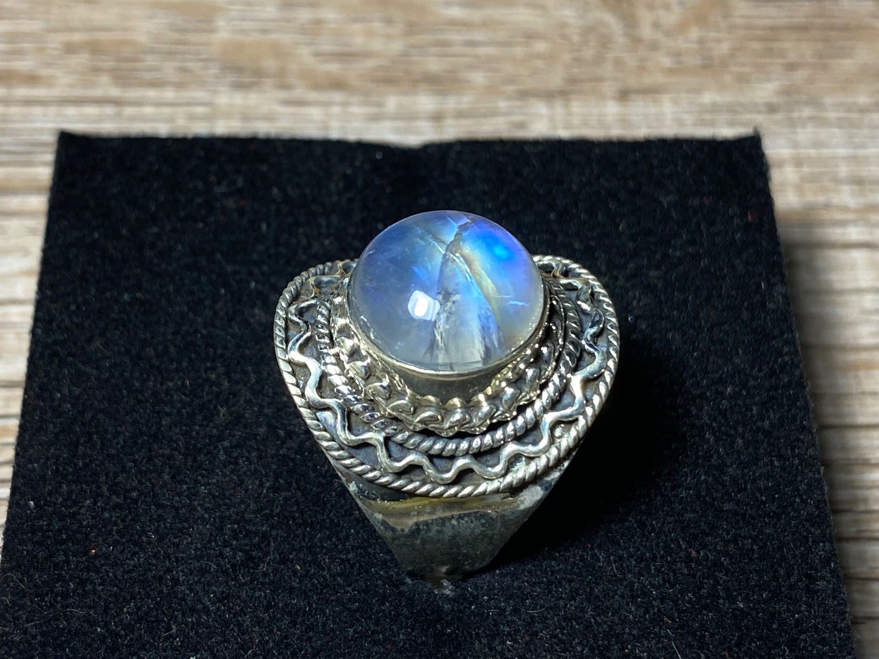 Anelli: natürlicher Labradorit 925 Silber orientalisch – Nuovo e nell'imballaggio originale da Laax venduto da Kiki_Kingdom3 2
