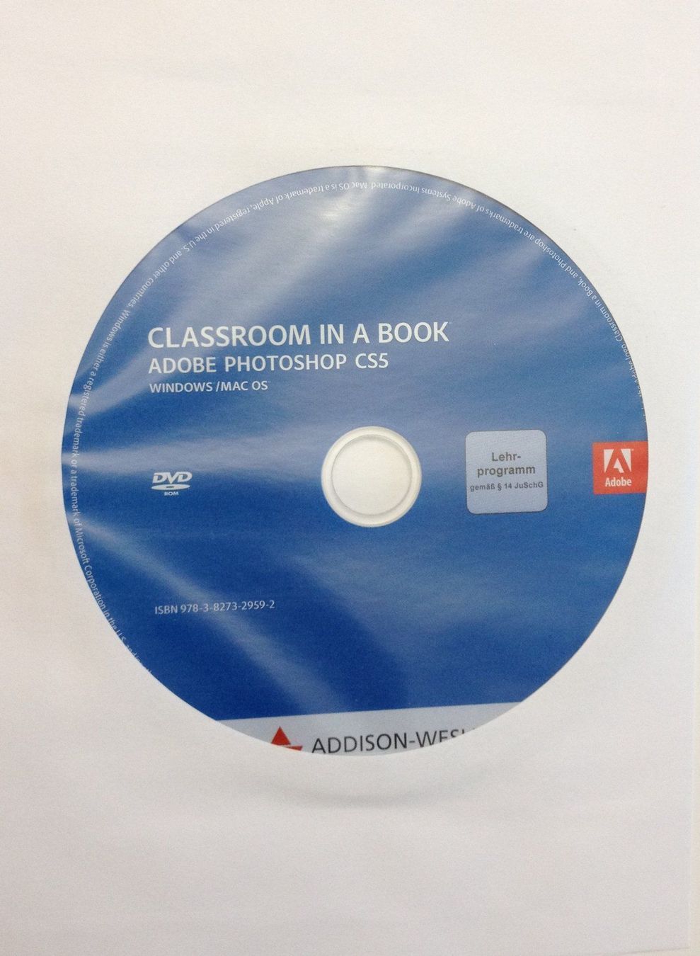 Libri: Adobe Photoshop CS5 - Classroom in a Book – Usato da Winterthur venduto da YaV 2
