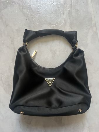 Guess Handtasche, Schwarz, Satin
