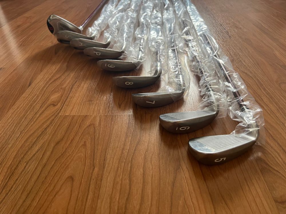 Andux Golfschlägerhauben 10er Set - Reißverschluss Schutzhüllen Für Eisen