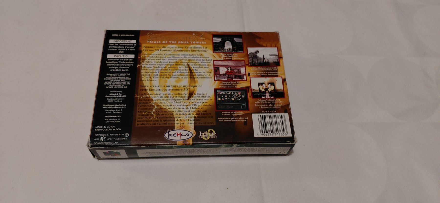 Giochi: Shadowgate 64   OVP + Schutzhülle   Nintendo 64 – Usato da Gretzenbach venduto da Uli1980 7