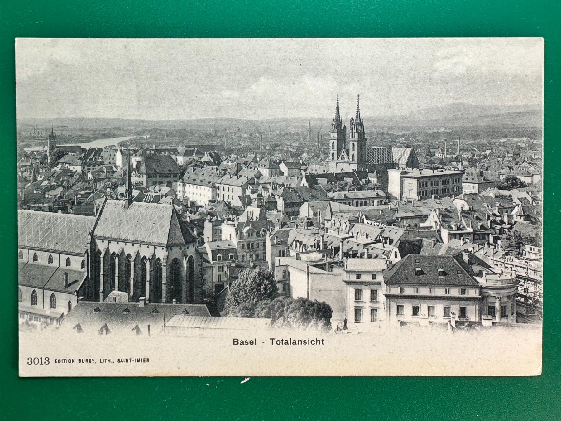 Cartoline postali: Basel - Totalansicht – Usato da Steg VS venduto da danwer74