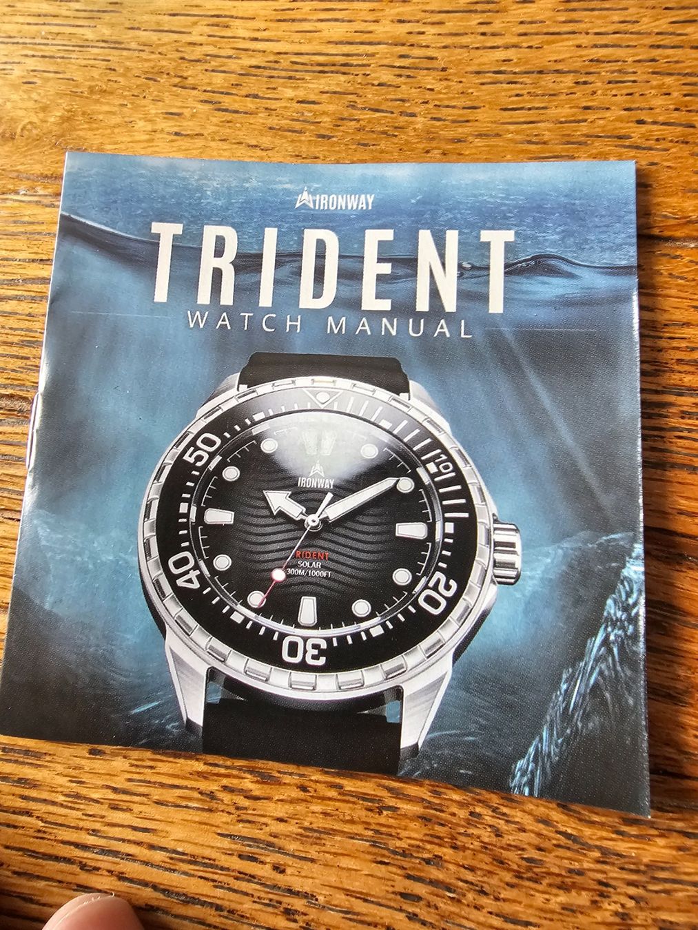 Uhren: IRONWAY Trident Taucher Uhr neu – Neu und originalverpackt aus Hettiswil von Pfrank 1