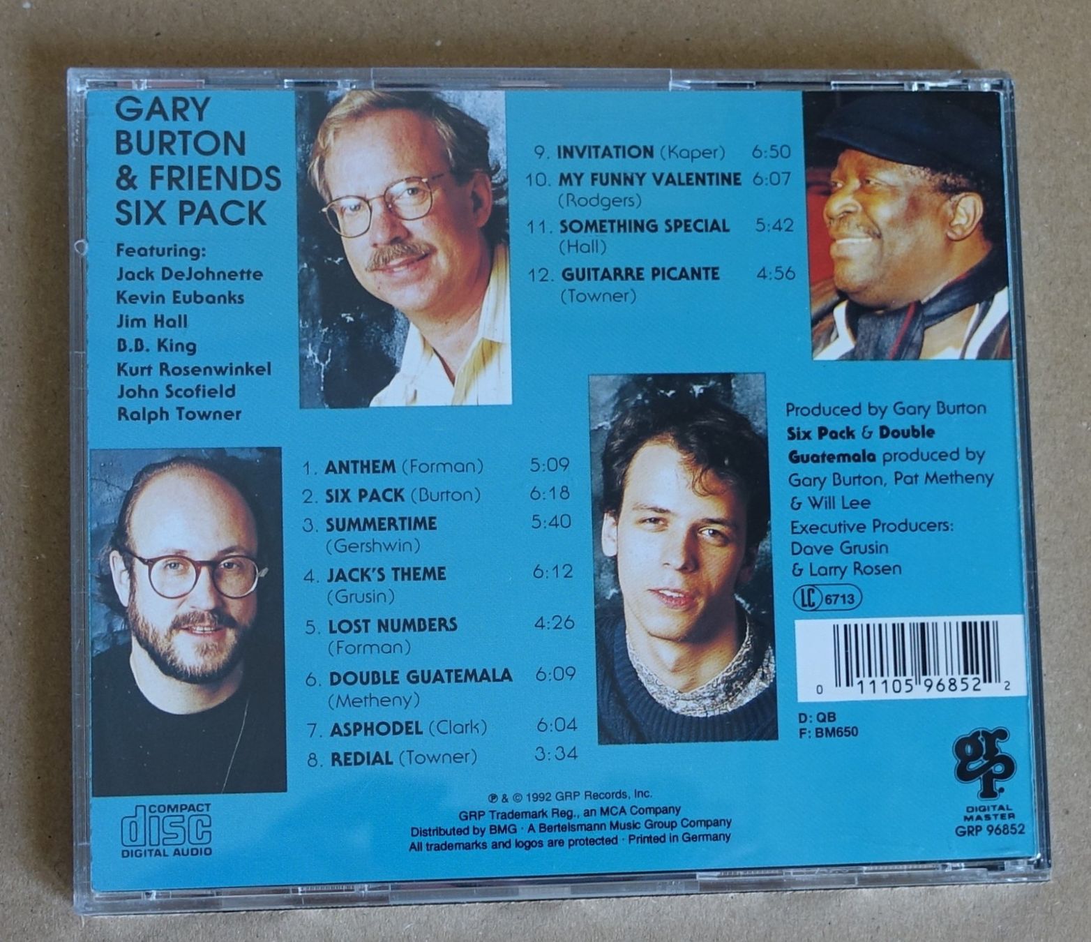 CD: Gary Burton & Friends – Six Pack - D13 – Usato da Sessa venduto da discoverymedia 1