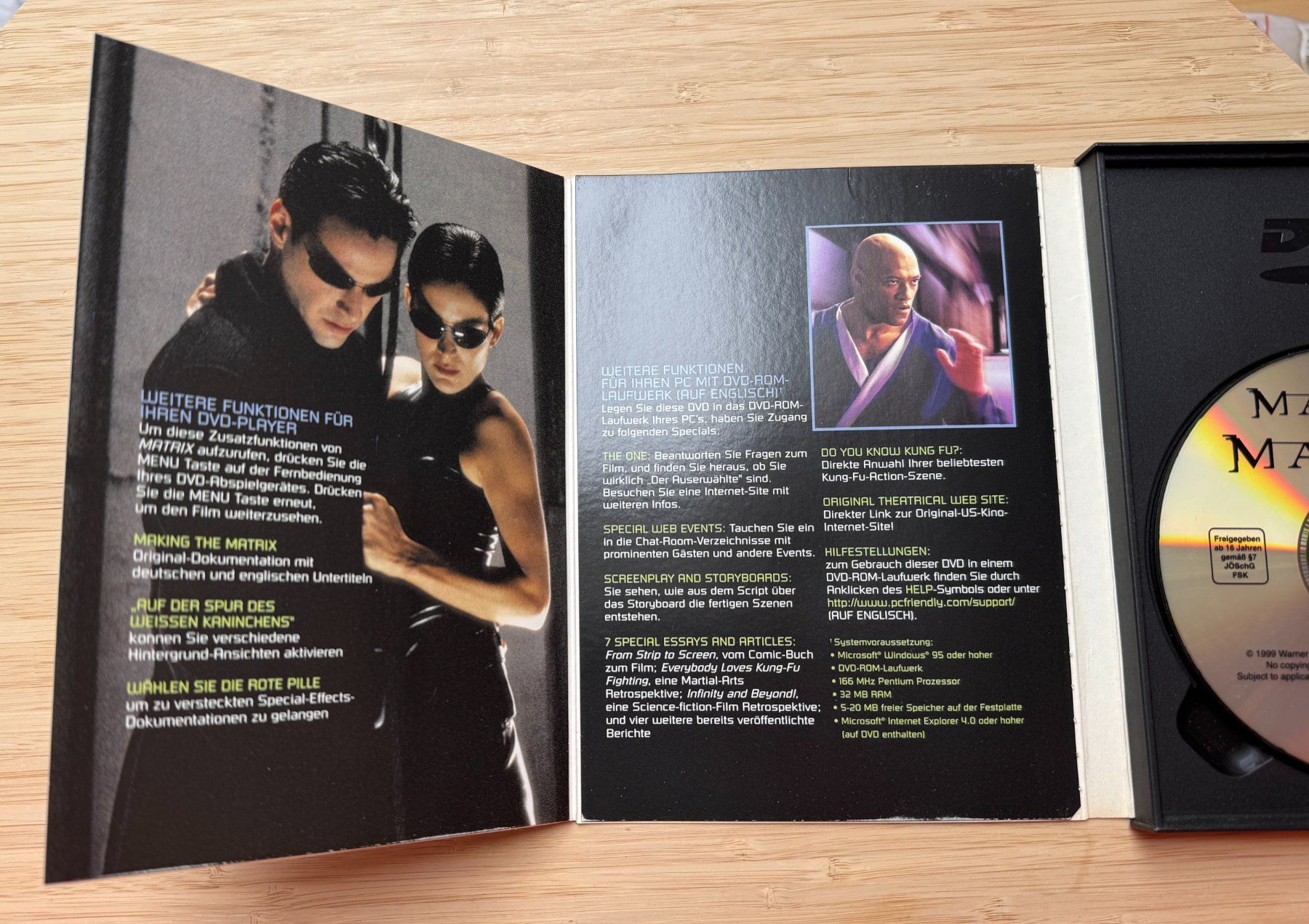 Alle DVDs: Matrix – Gebraucht aus Winterthur von YaV 3