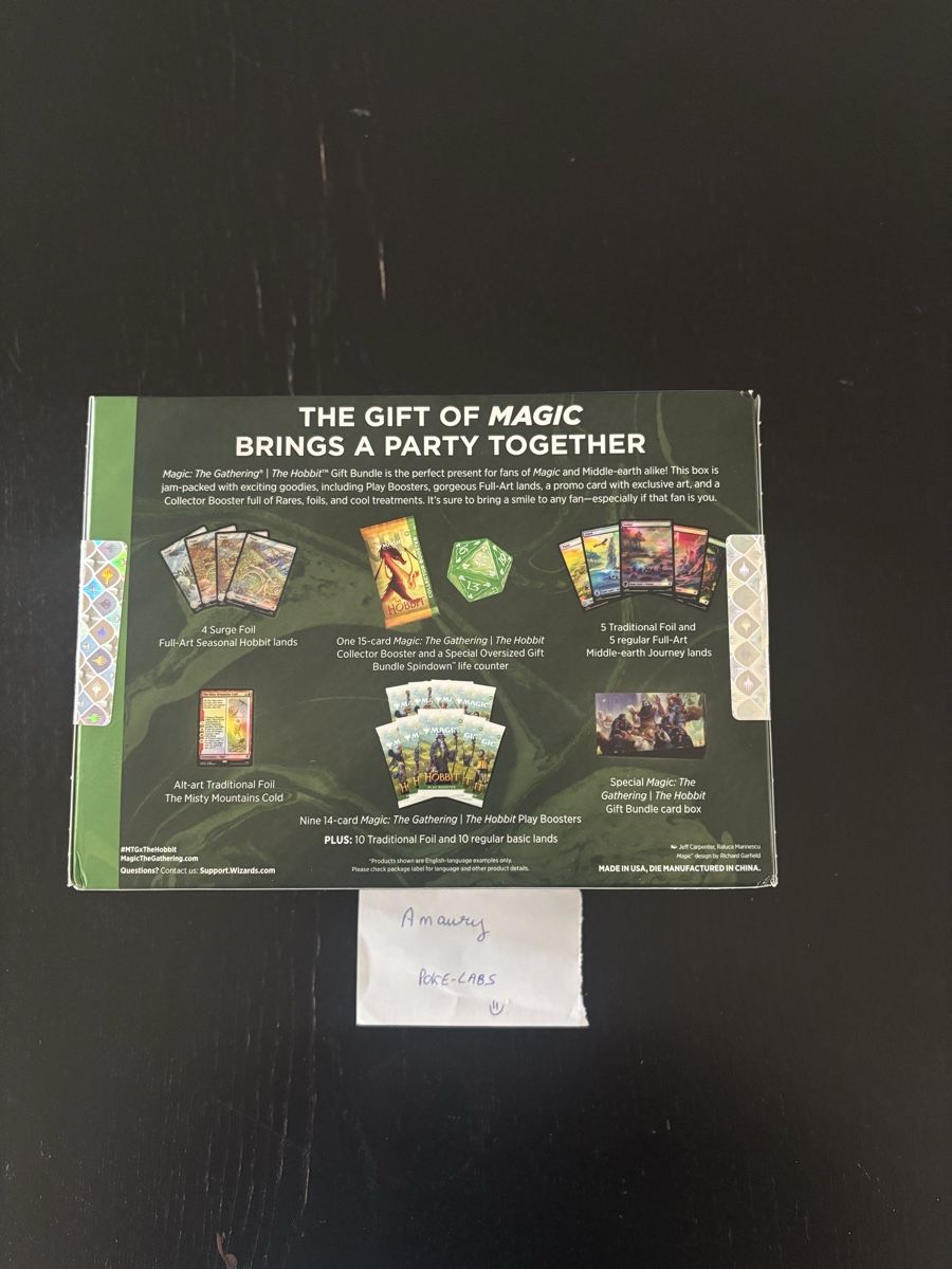 Magic The Gathering Carte collezionabili: MTG Gift Bundle The Hobbit – Nuovo e nell'imballaggio originale da Payerne venduto da ama_w52t 2