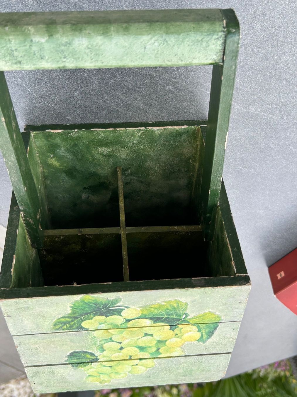 Toutes les décorations: Dekorativer Weinflaschen-Behälter – D'occasion à Eschenz par glaro14 6