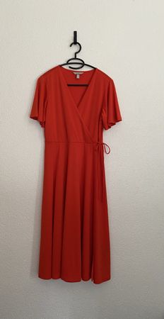 Robe portefeuille H&M rouge taille 40/42