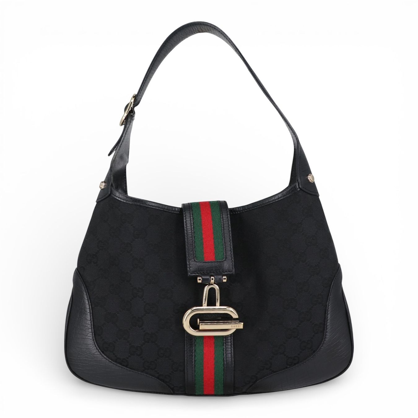 Gucci Borse da donna: Gucci Jackie Sherry schwarz – Usato da Binningen venduto da Designerlabels