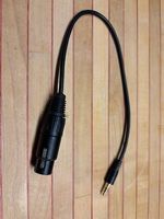 XLR Female auf Jack 3.5mm Kabel 30cm