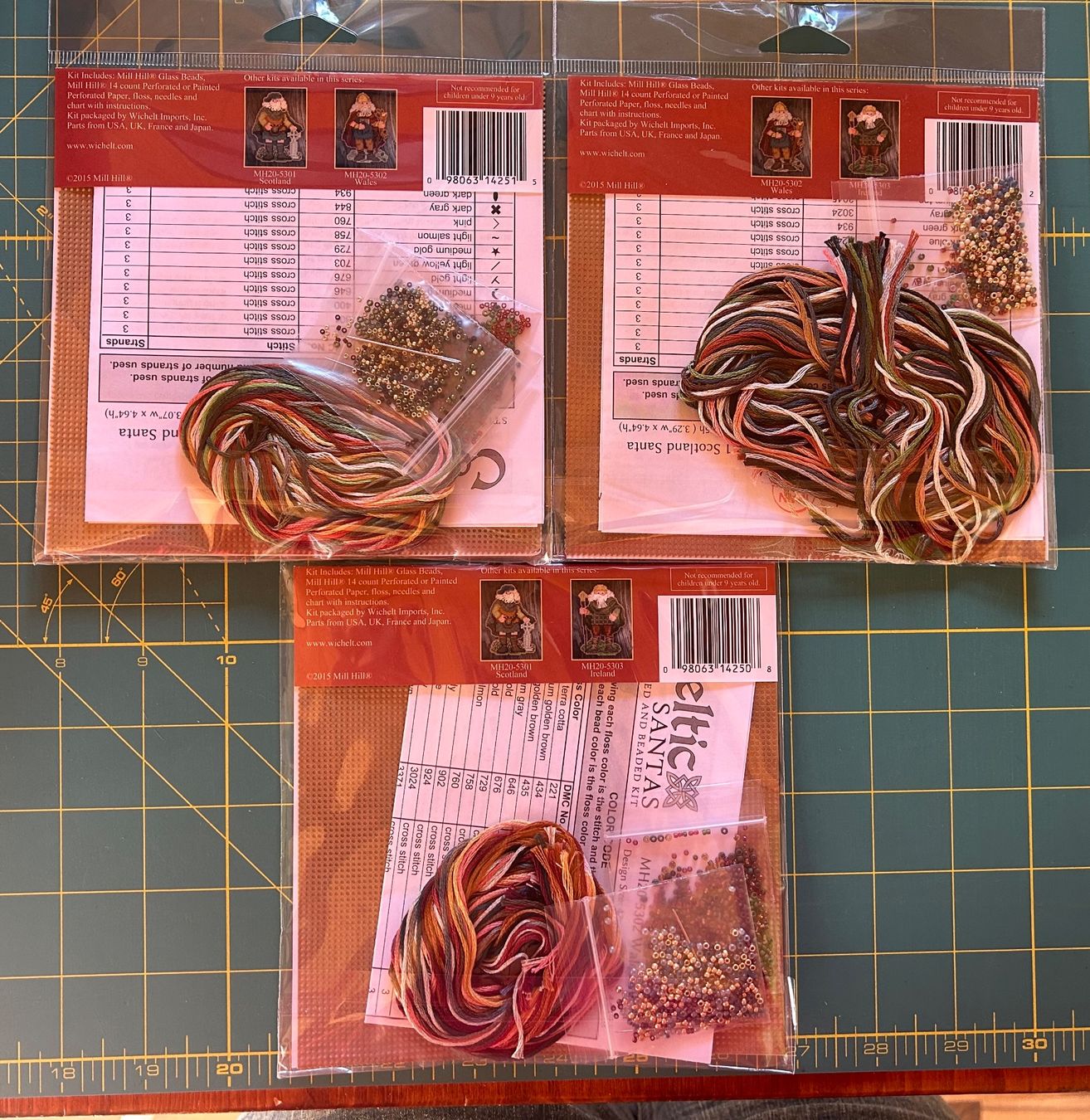 Kit bricolage: Lot complet de 3 Celtic Santas de Mill Hill – Nuovo e nell'imballaggio originale da Bouveret venduto da sev_qj7l 5
