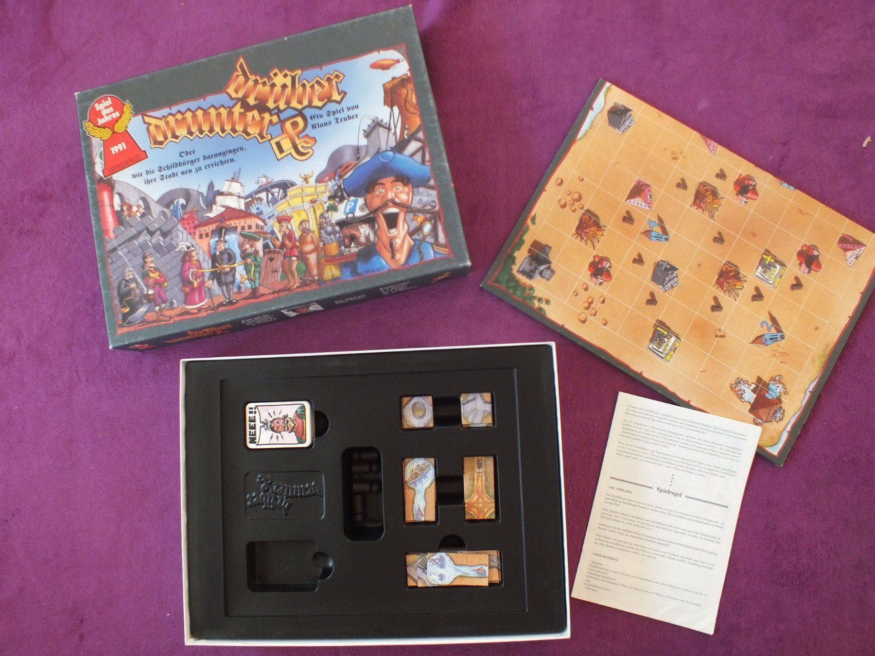 Giochi: Spiel -  Drunter & Drüber von Klaus Teuber – Usato da Müllheim Dorf venduto da Seeeule01 1