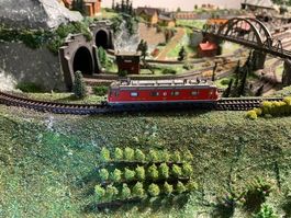Fleischmann N 734194 SBB 6 achsige Elok Re 6 6 11673 rot NEU