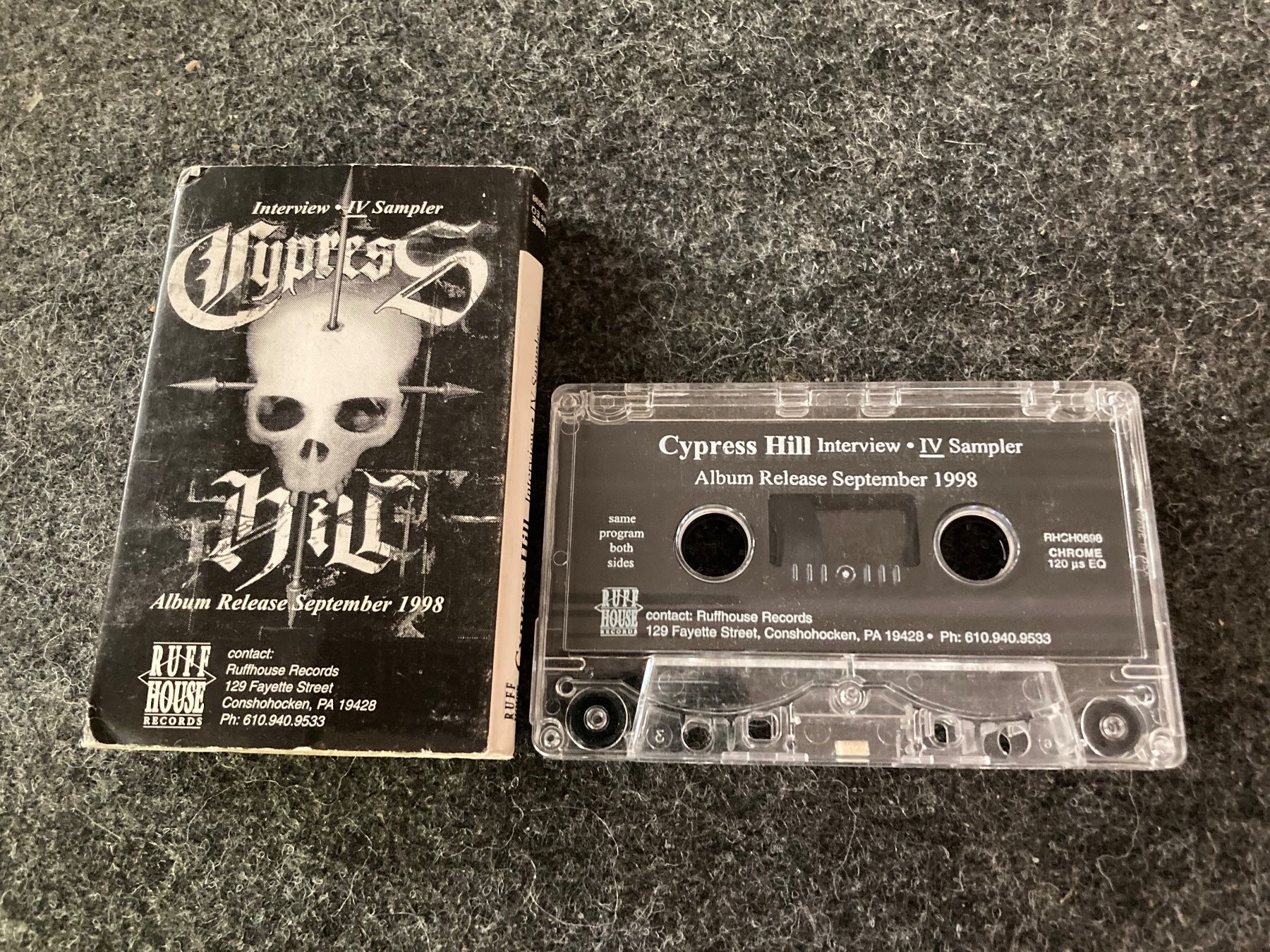 Musicassette: Cypress Hill - Interview - IV Sampler (MC) – Nuovo e nell'imballaggio originale da Fribourg venduto da Karushi 3