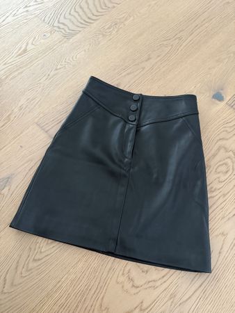 Schwarzer H&M Minirock , Grösse 34