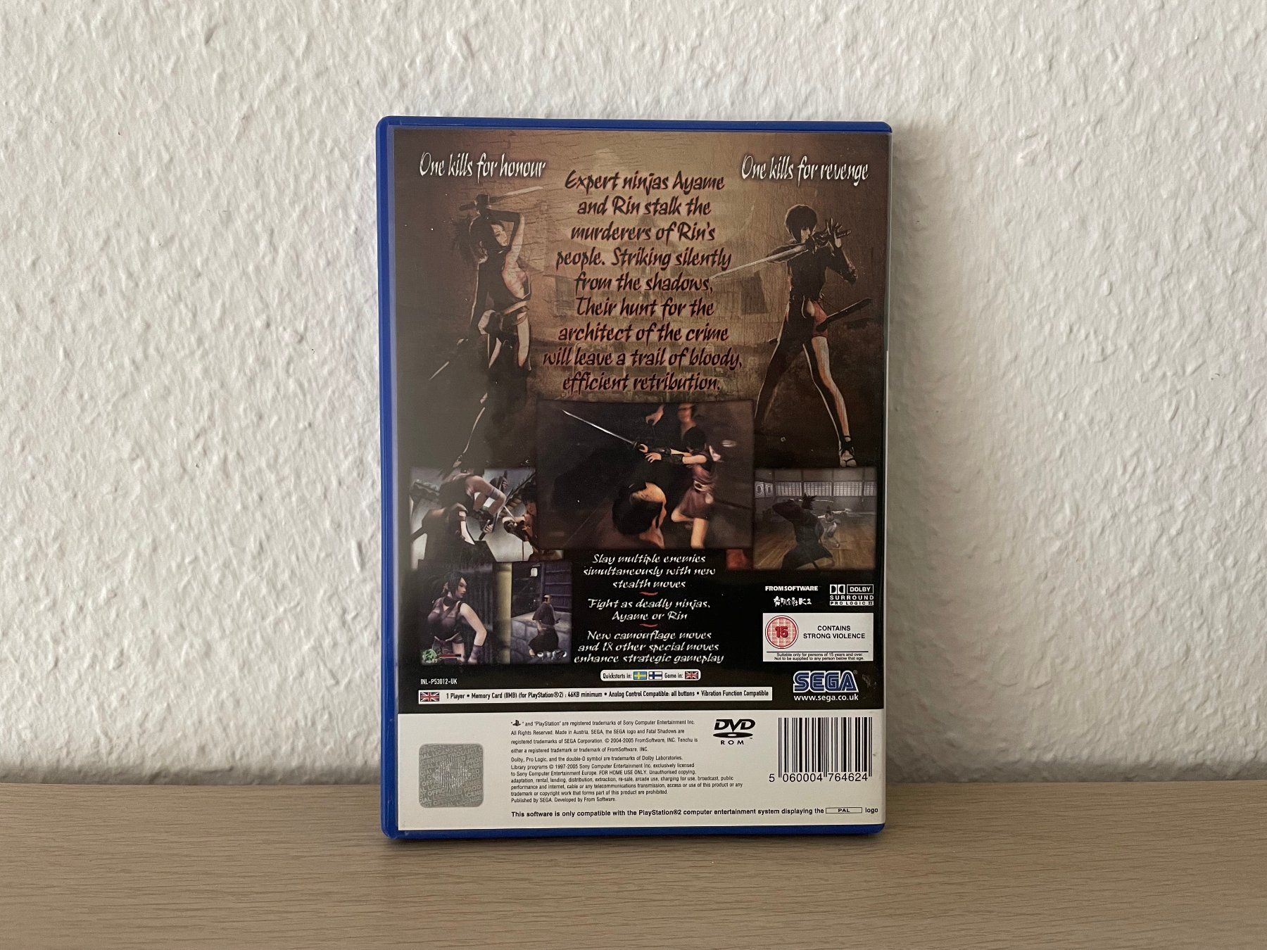 Sega Giochi: Tenchu Fatal Shadows UNCUT / PS2 – Usato da Allschwil venduto da SliceSlice 2