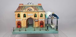 bespielter Märklin 2011, "Central-Bahnhof", mit Seitenhalle