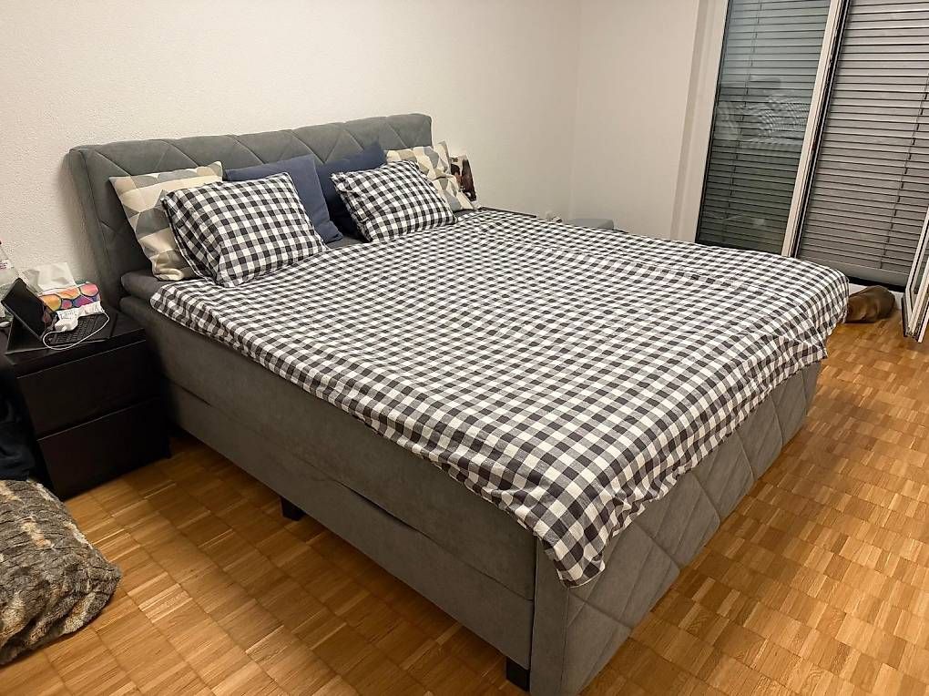 Betten: Boxspringbett 180 × 200 cm – Gebraucht aus Eglisau von Part-E-Shop