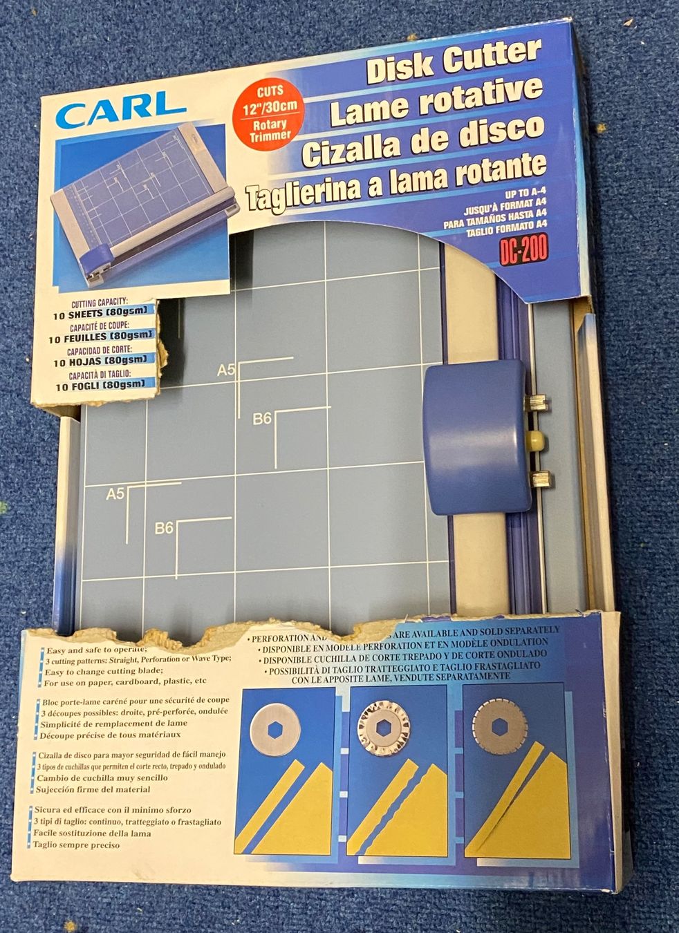 Tutte le macchine: Carl Delta DC-200 Papierschneidemaschine – Nuovo (secondo la descrizione) da Dietlikon venduto da Trukaip 3