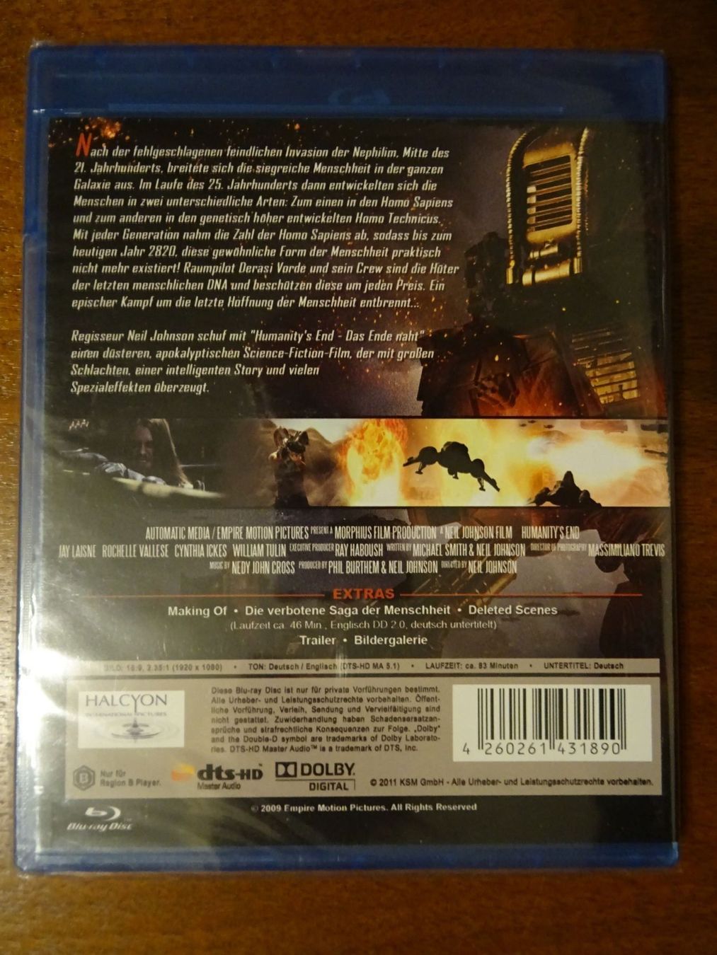 Tous les DVDs: Humanity's End - Das Ende naht – Neuf avec emballage d'origine à Erstfeld par Mario_boe0 1