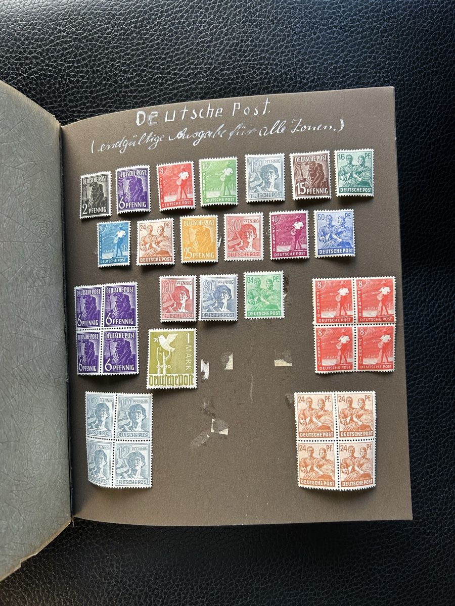 Tutti i francobolli: Briefmarkenalbum - Zonenmarken – Usato da Emmen venduto da Carbru 5