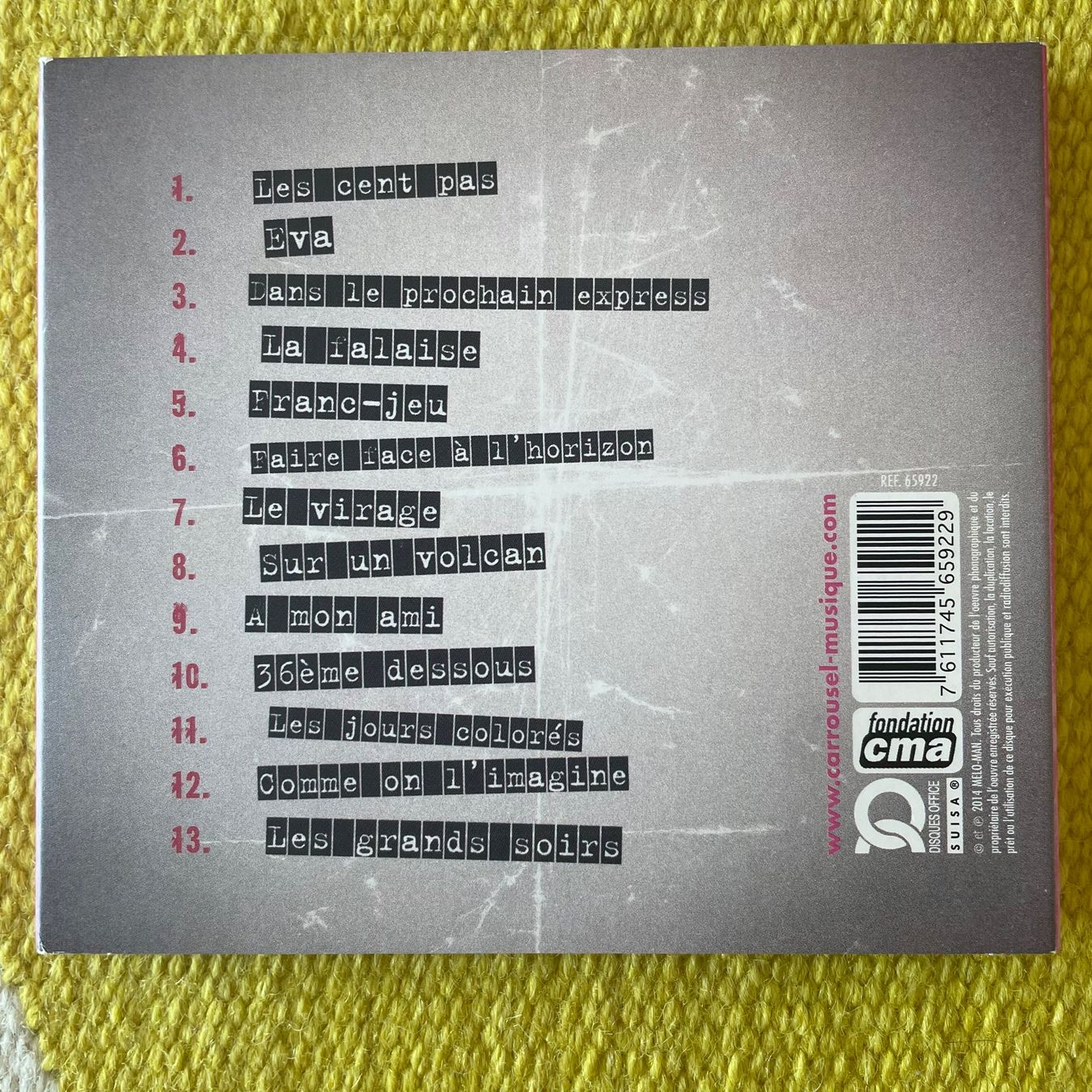 CD: CARROUSEL-L‘EUPHORIE (DIGIPACK) – Usato da Rorschacherberg venduto da CD-Roli 1