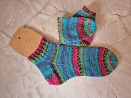 OPAL  Sneakers Gr. 38/39- Hand gestrickt- Neu