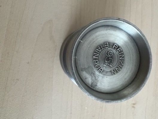 Caraffe: Zinnkrug mit Becher – Usato da Horgen venduto da Hotrova448 2