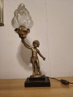 Antike Tischlampe