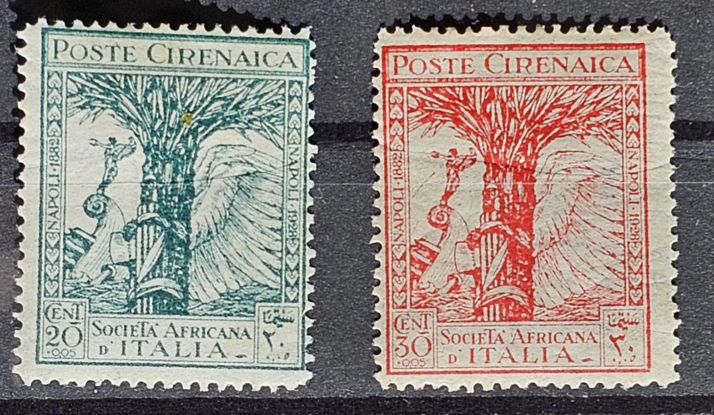 ITALIEN KOLONIEN ITALIA COLONIE CIRENAICA 45 46 1928* Kaufen auf Ricardo
