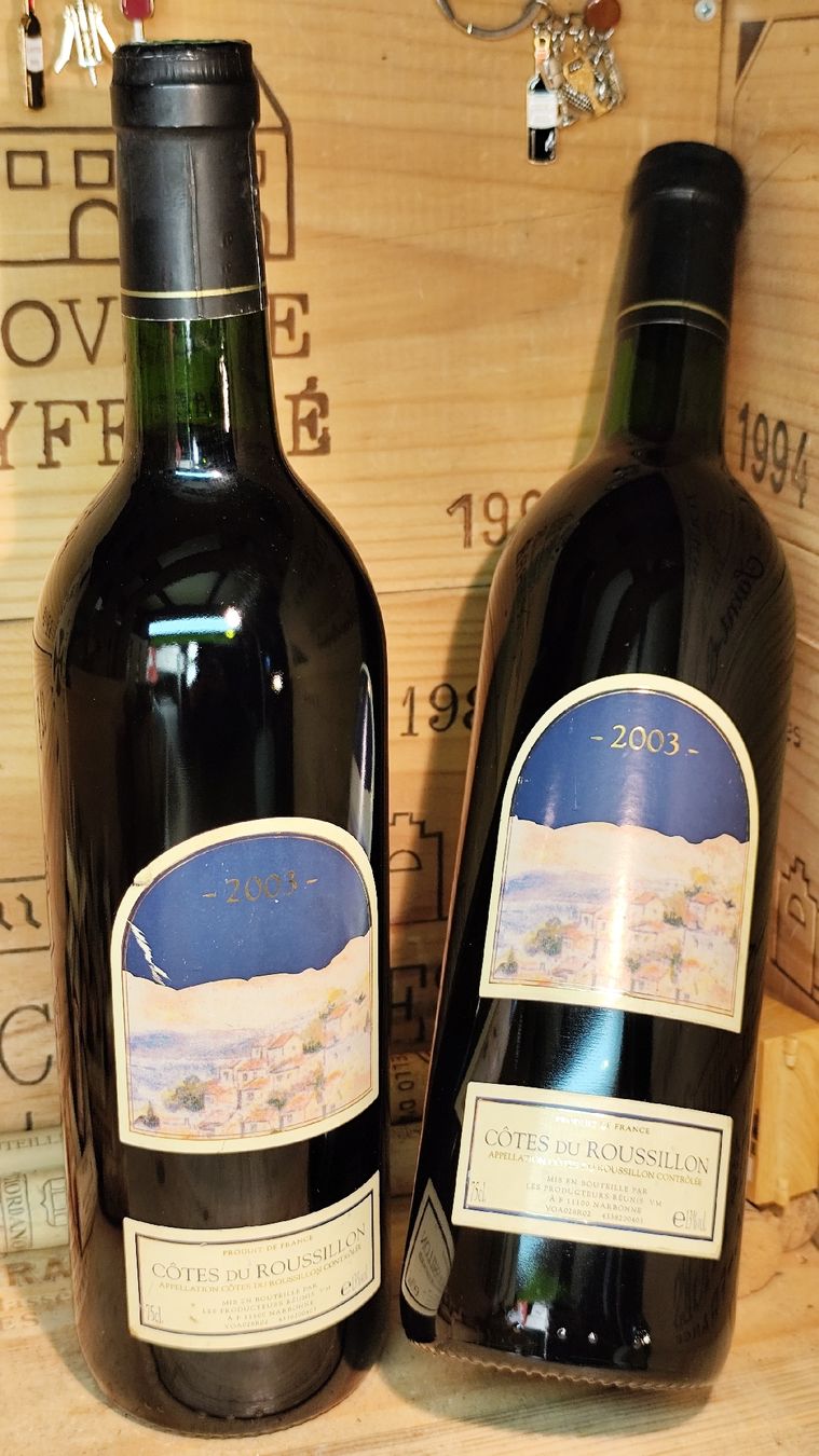 Wein: 2x2003 Côtes du Roussillon – Neu und originalverpackt aus Büsserach von Vintage-vins 4