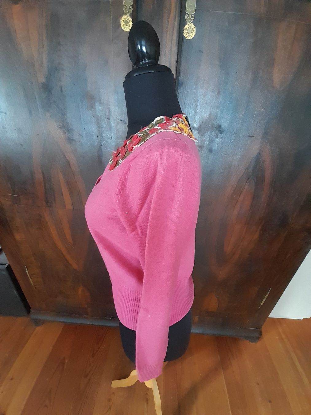 Jacken: Kaschmir Cardigan . S . rosa . – Gebraucht aus Leuggelbach von schmetterlings-fee 1