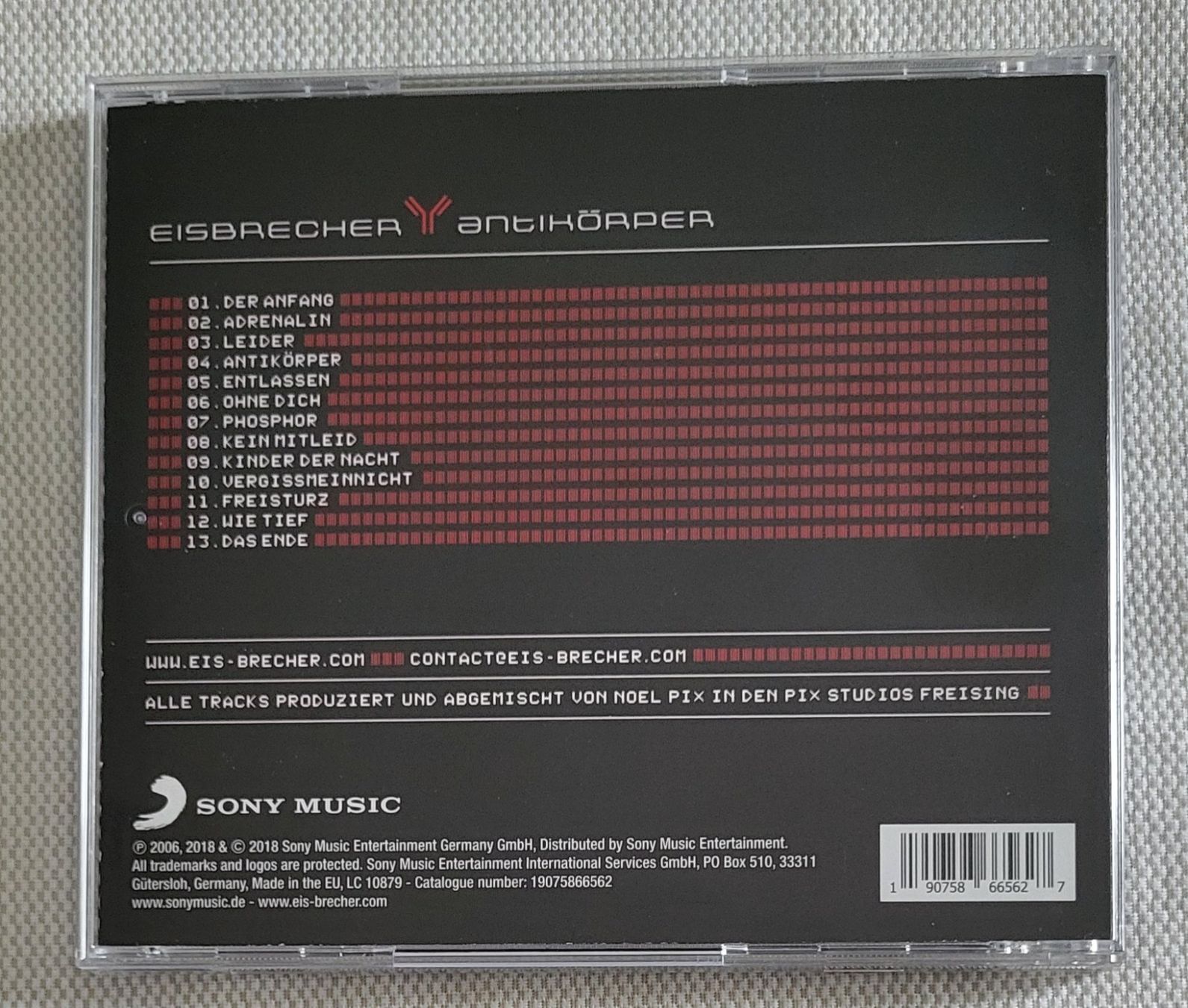 CD: Eisbrecher - Antikörper – Usato da Villars-sur-glane venduto da Epsilonhike 1